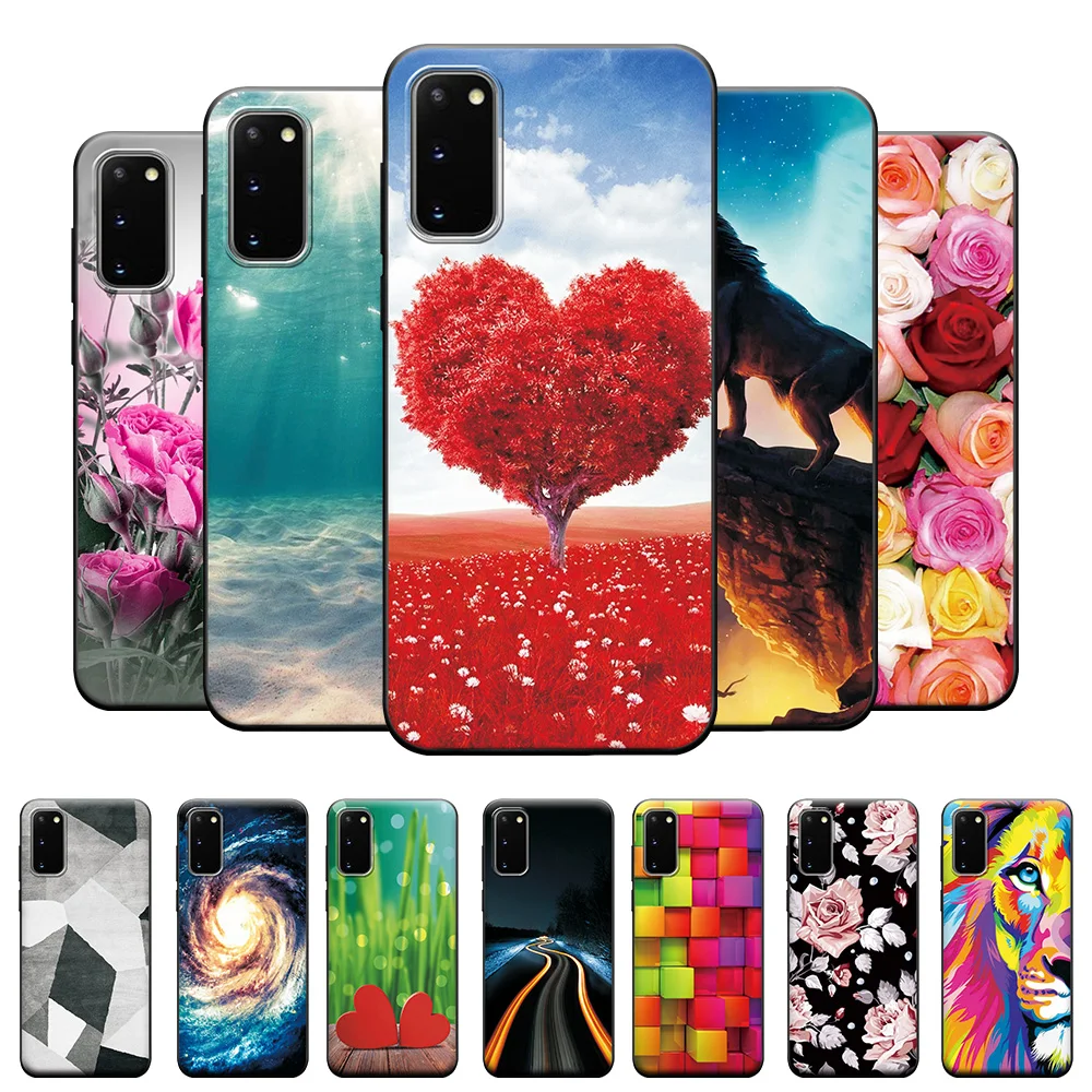 Чехол для Samsung Galaxy S20 S20 Plus, мягкий силиконовый чехол для телефона Galaxy S20 Ultra, чехол для Samsung S20FE S20Lite Coque Love