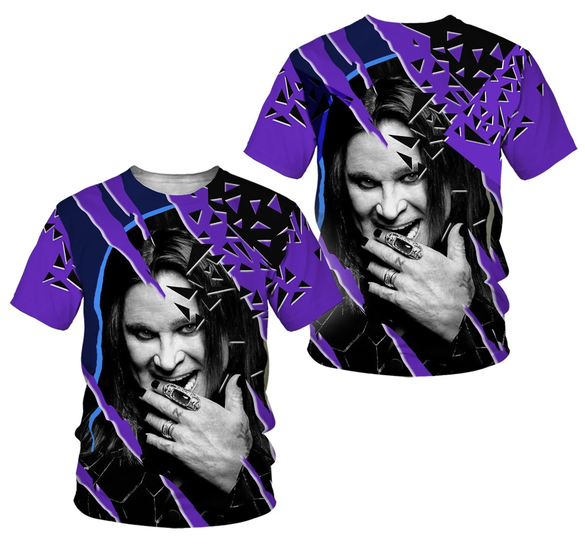 Футболка с 3d принтом OZZY OSBOURNE
