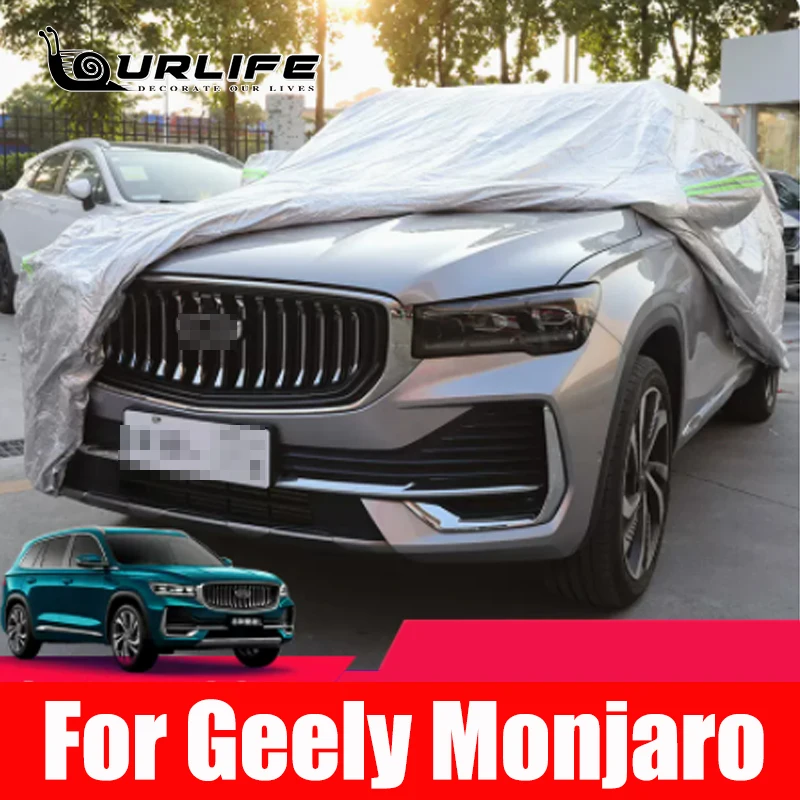 

Автомобильные чехлы для Geely Monjaro Grand Koleos 2022 2023 2024, наружный чехол с полным покрытием, защита от солнца, УФ, снега, пыли, защитный чехол