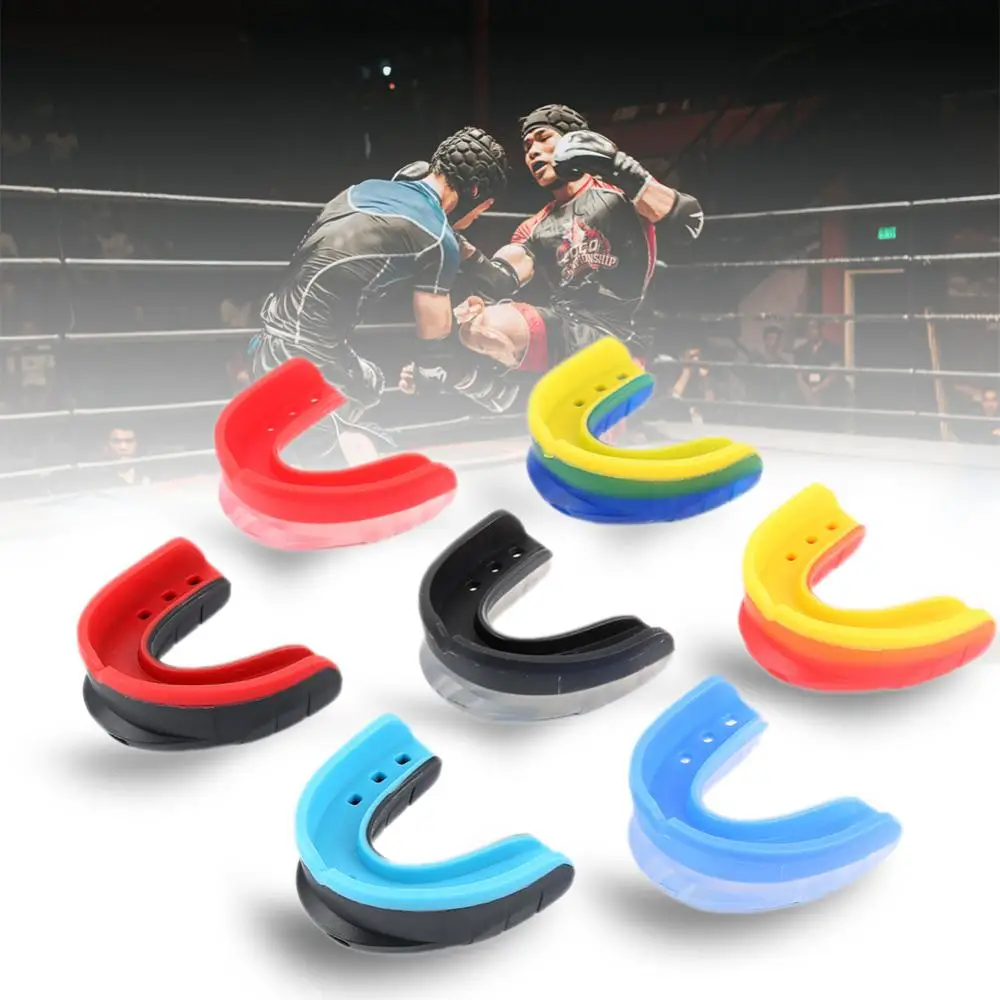 

Outdoor Basketball Silicone Teeth Protector Adult Oral Guard Boxing Karate Sports Football Hockey Karate Muay Thai Teeth Braces