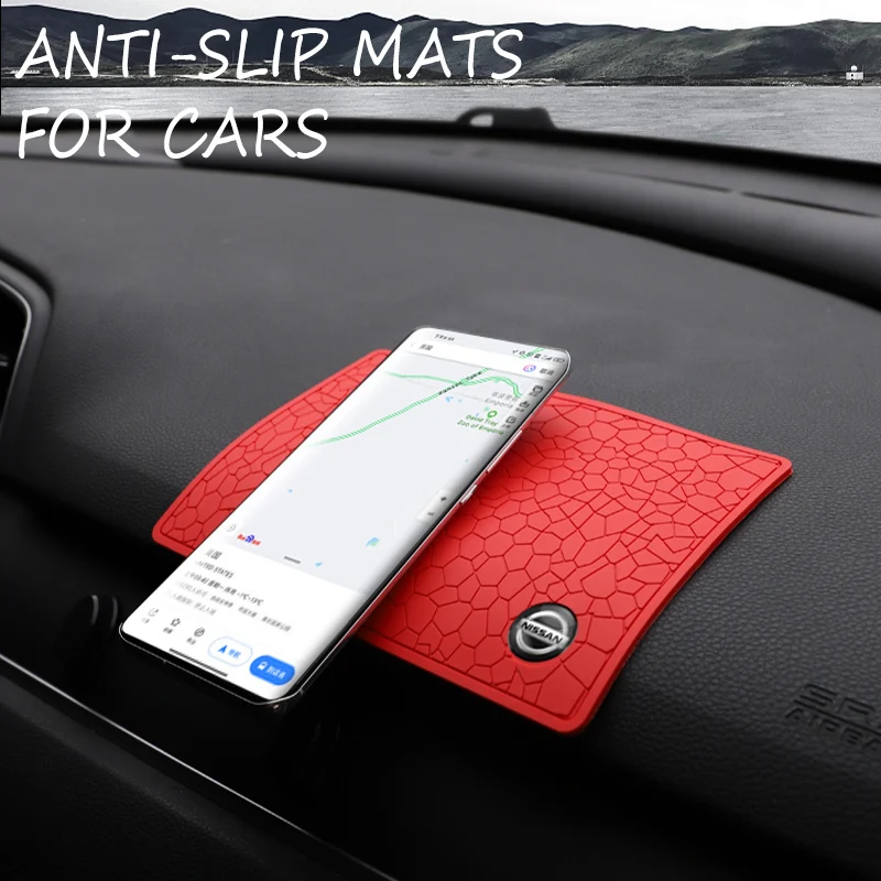 Противоскользящий коврик для телефона GPS ключ Mp3 Автомобильный Липкий аксессуары