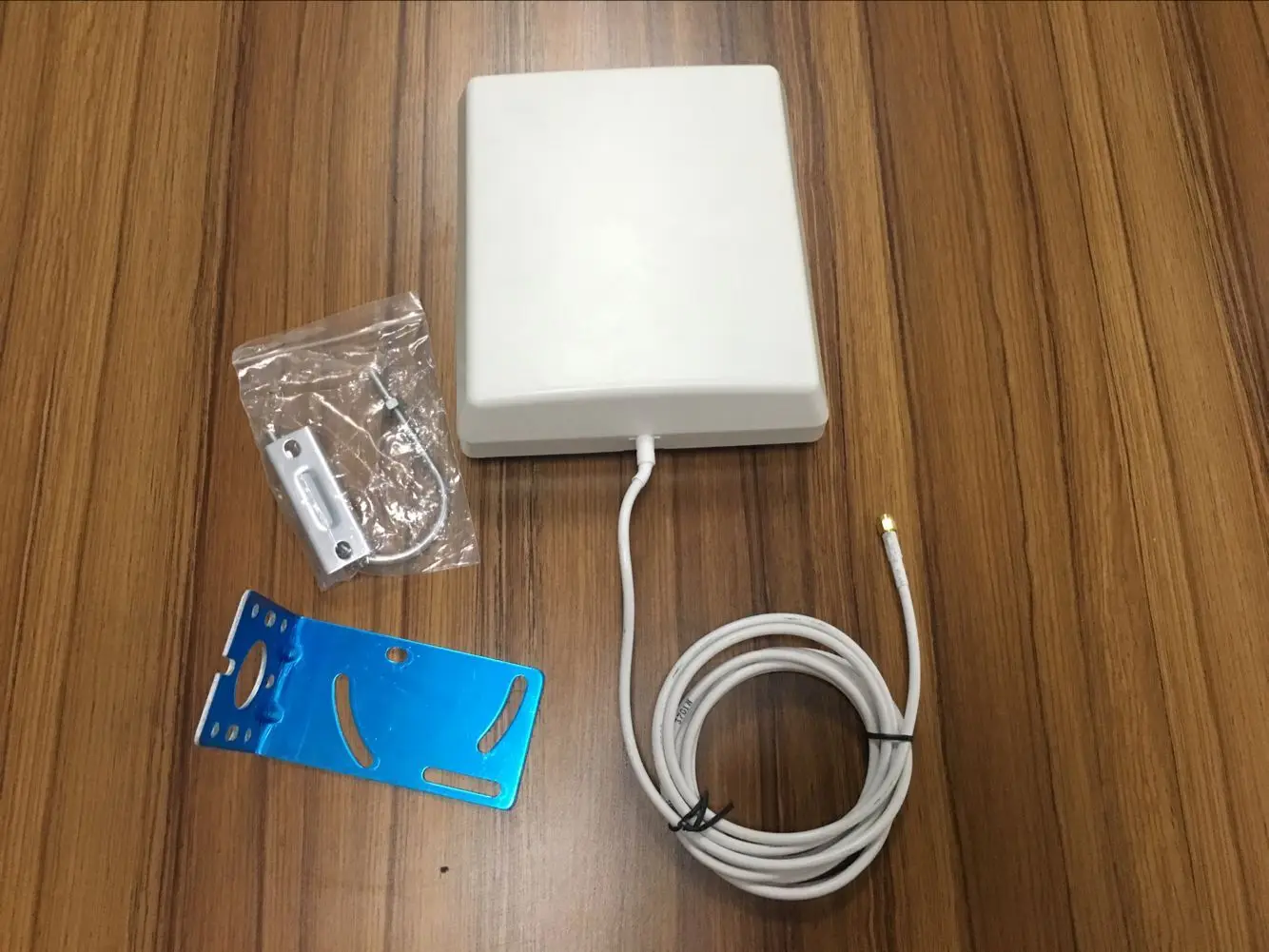 433MHz lora patch antenna SMA 3meter cable outdoor 433M data transmitting panel aerial 6dBi