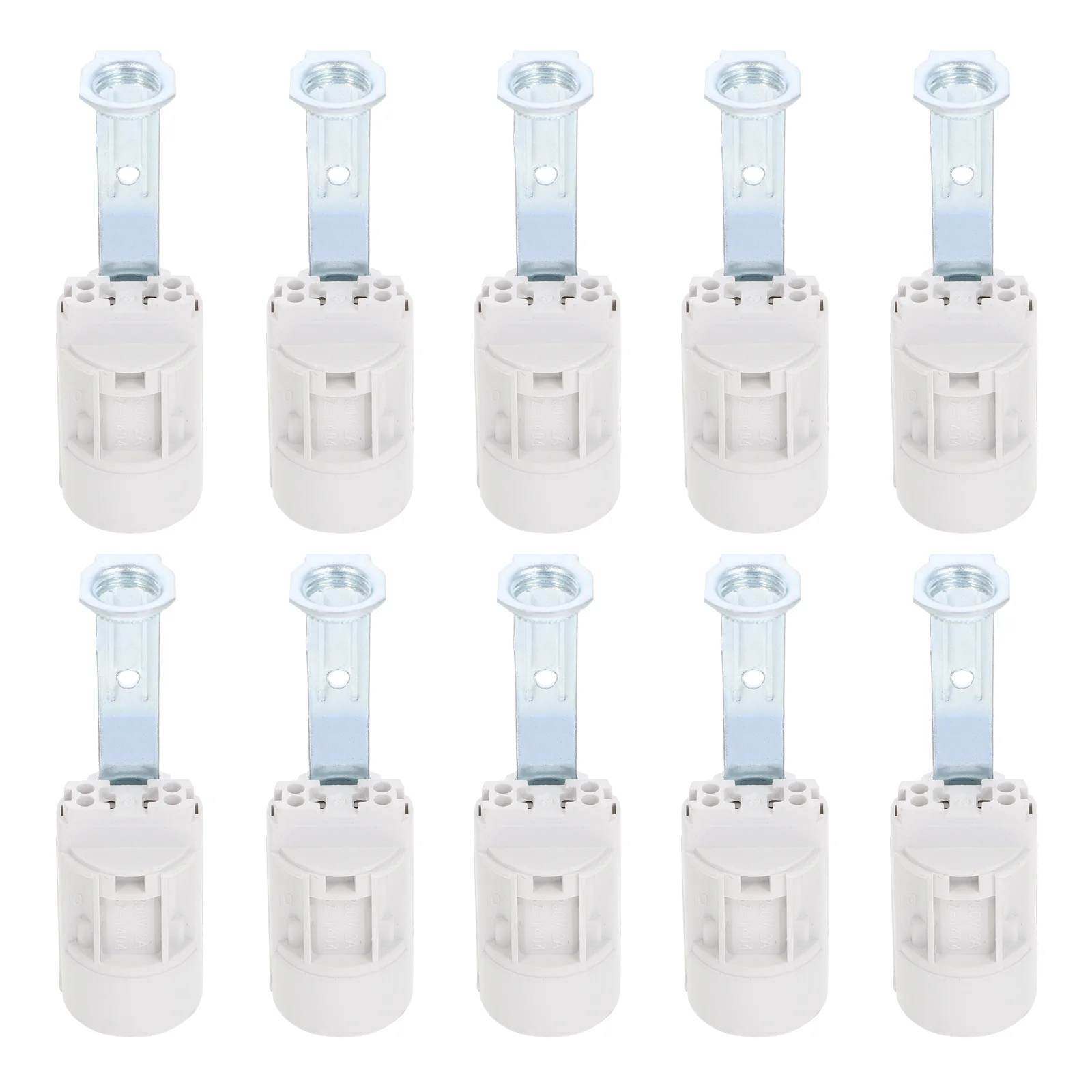 

10 Pcs Chandelier Light Bulbs Base E14 Lamp Holder Adjustable Candelabra Bracket