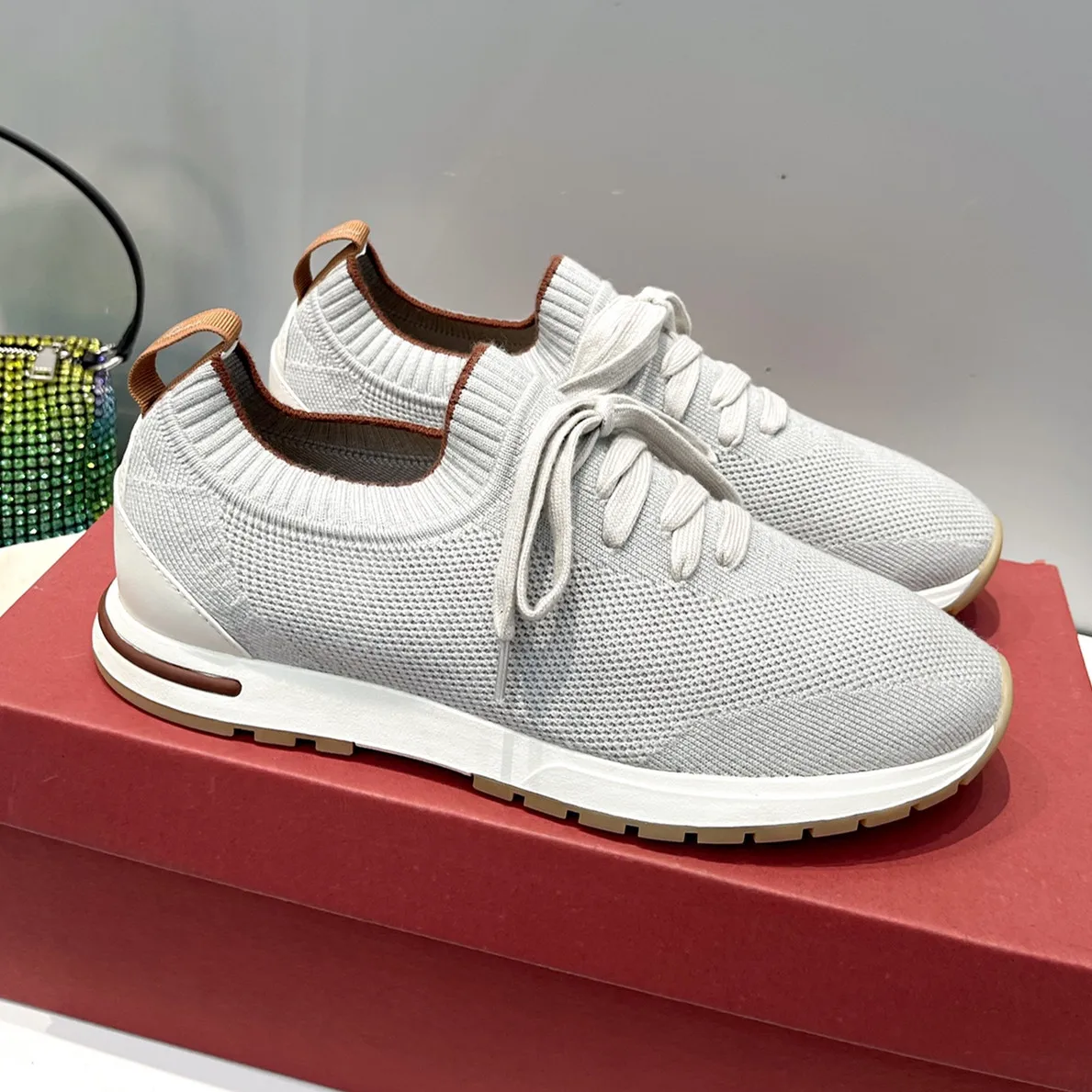 Women's Lace Up Flat Mesh Breathable Casual Shoes Men