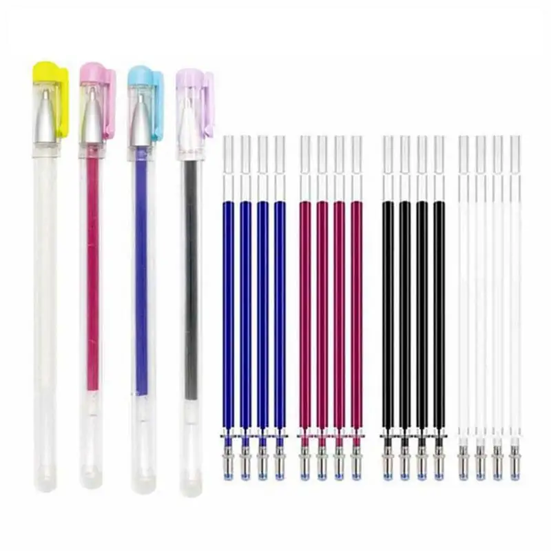 

High Temperature Erasable Disappearing Fabric Marker Pen Refill Pens Patchwork Fabric Line Marking DIY Craft Sewing Accessories
