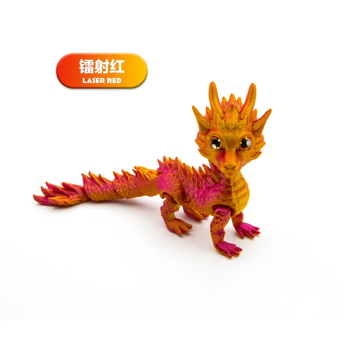 

MOONBIFFY 3D Печатный Многоцветный Дракон