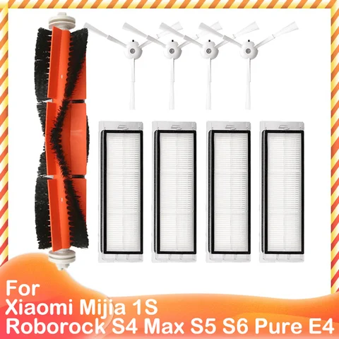 Запчасти для робота-пылесоса Xiaomi Mijia 1S Roborock S4 Max S5 S6 Pure E4