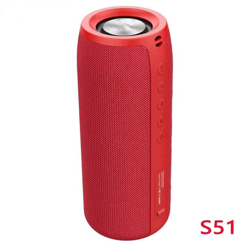

S51 Wireless Subwoofer Portable Bluetooth Speaker Outdoor Sports Stereo Speaker Dynamic Music Genuine Favourite Best