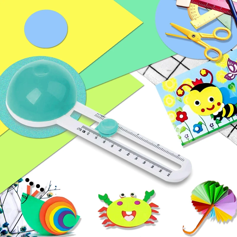 Скрапбукинг Круглый Резак Для Бумаги Компас Форма Машина Резки DIY Ремесла