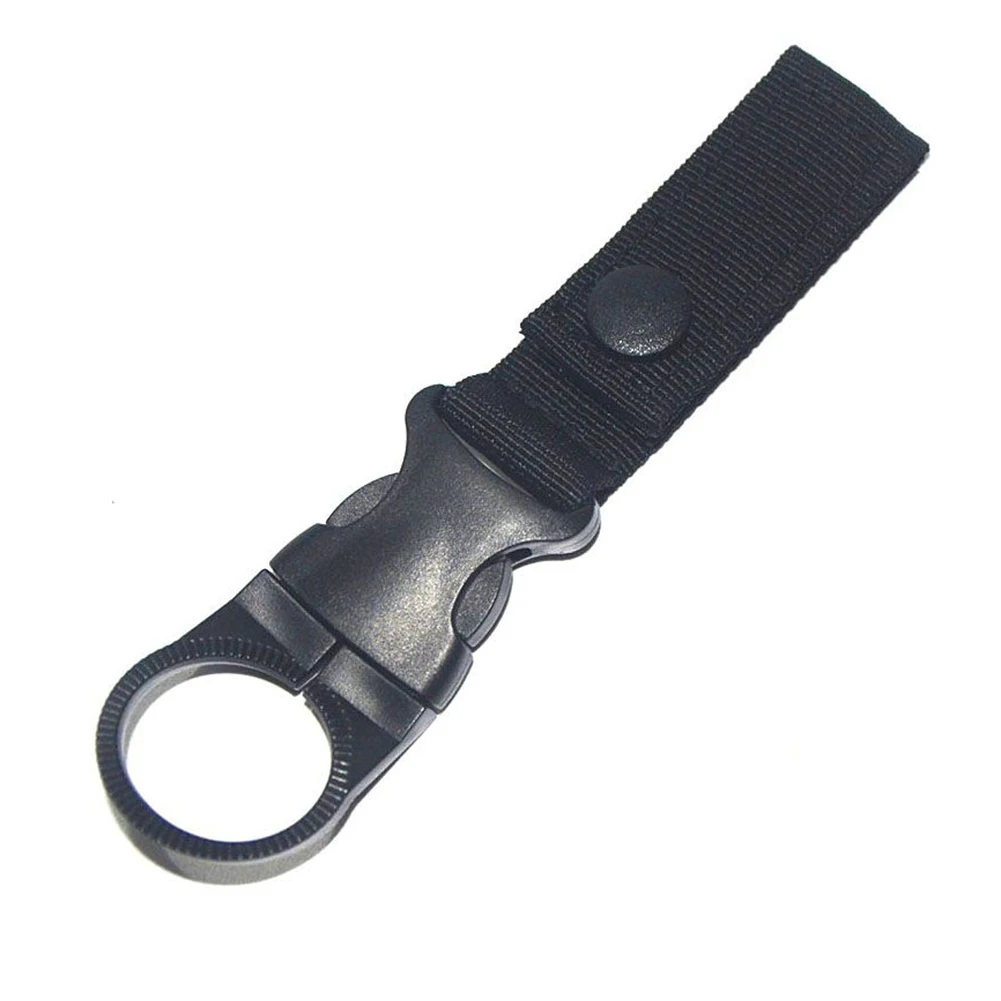 Holder Clip Outdoor Camping Hiking Water Bottle Nylon Webbin