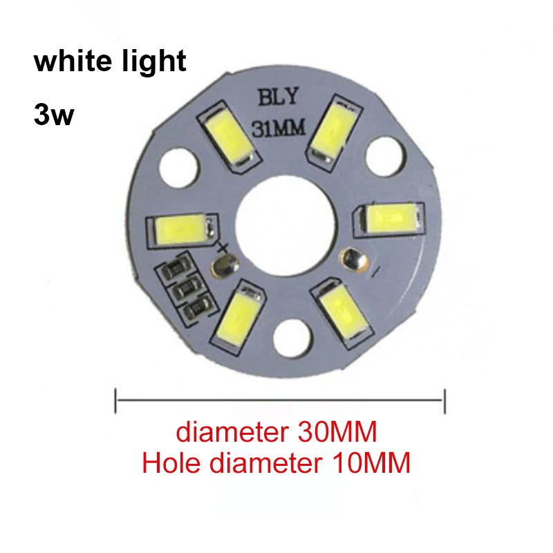 

Светодиодная лампочка SMD 5730 белая тёплый белый 2Вт 3Вт 5Вт 10Вт