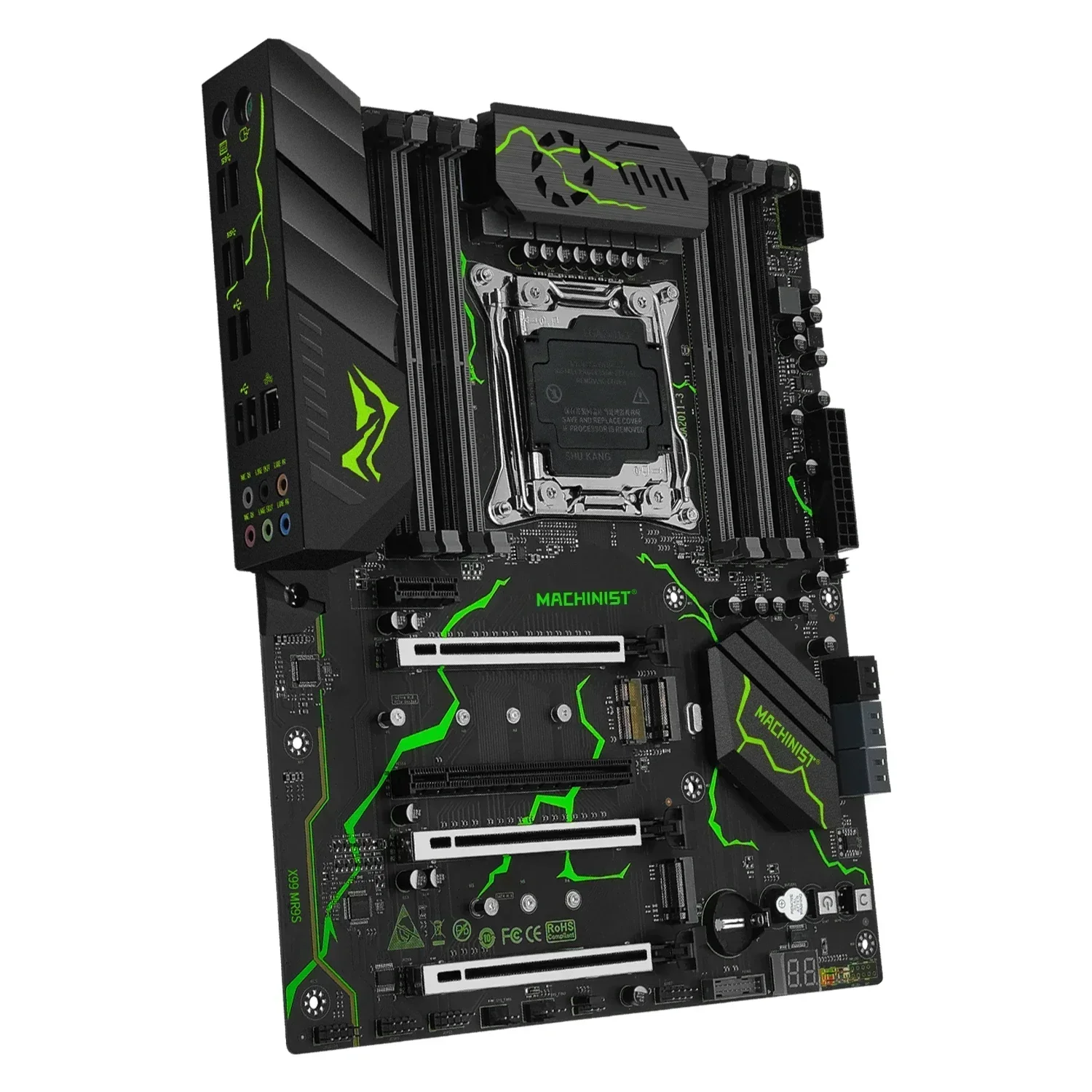 MACHINIST MR9S X99 Комплект материнской платы Xeon E5 2670 V3 Процессор LGA 2011-3 16 ГБ = 2*8 DDR4 ОЗУ 2666