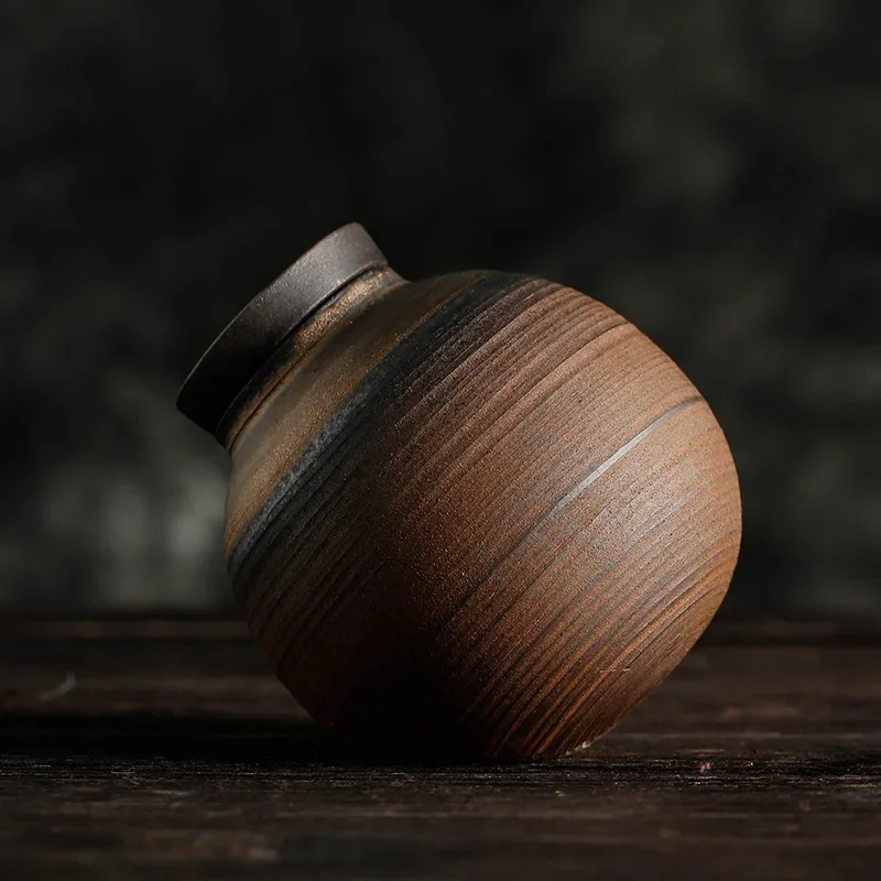 

Керамическая герметичная банка для чая Cha Guan Pu Er Guan, винтажная керамическая банка для хранения чая, аксессуары для путешествий, керамическая банка для чая