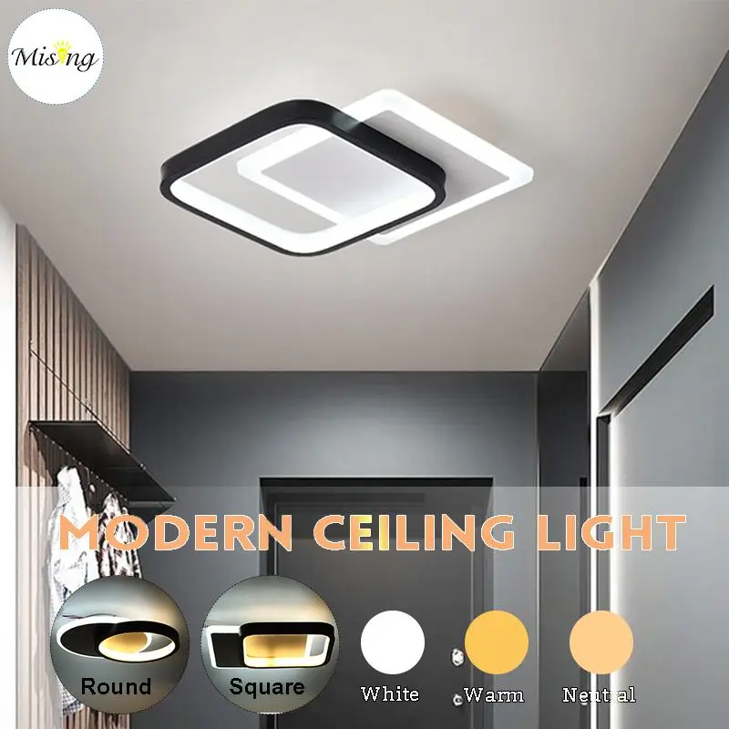 

40W Modern LED Aisle Ceiling Lights Home Lighting Led Surface Mounted for Bedroom Living Room Corridor Light Balcony Lights