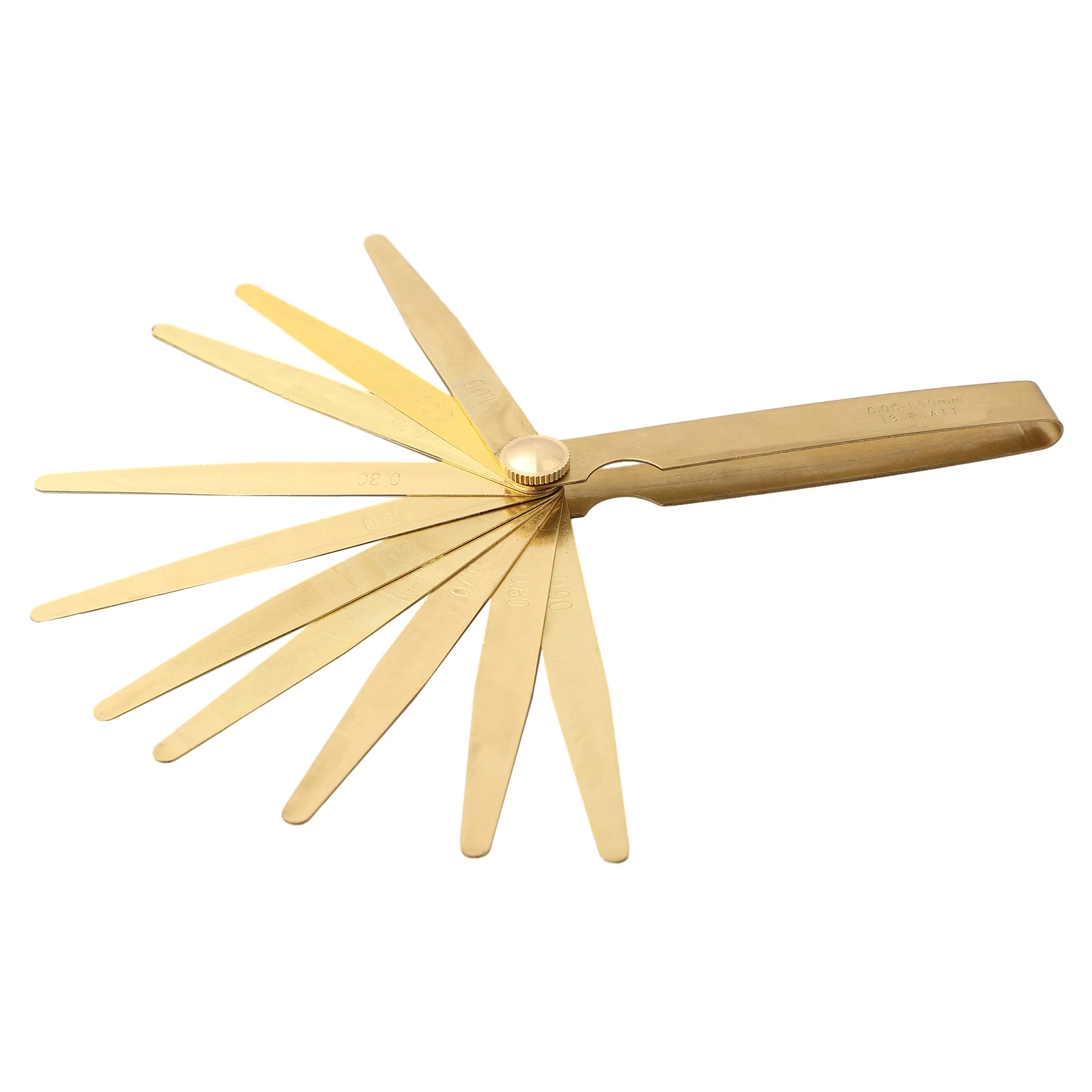 Набор высокоточных щупов с 13 латунными лезвиями подходящим для измерения