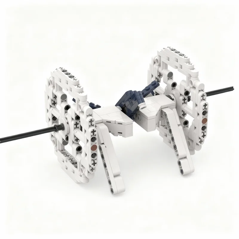 Фото 318 деталей MOC Battlebots, масштаб 1:10, модель «Чемпионат мира VI и VII», строительные блоки, рождественский подарок, игрушки, идея для творческого сбора. №2