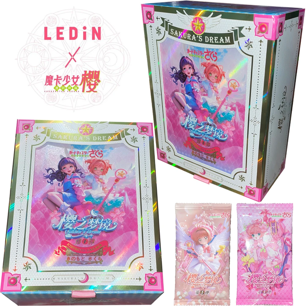 Оптовая продажа новые карты Cardcaptor Sakura аниме-фигурки коллекционные Mistery Box