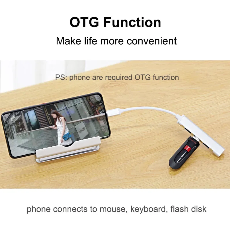 

2022 trend C HUB 3.0 3.1 Type C 4 Port Multi Splitter Adapter OTG For Xiaomi Macbook Pro Air PC Computer Notebook Accessories