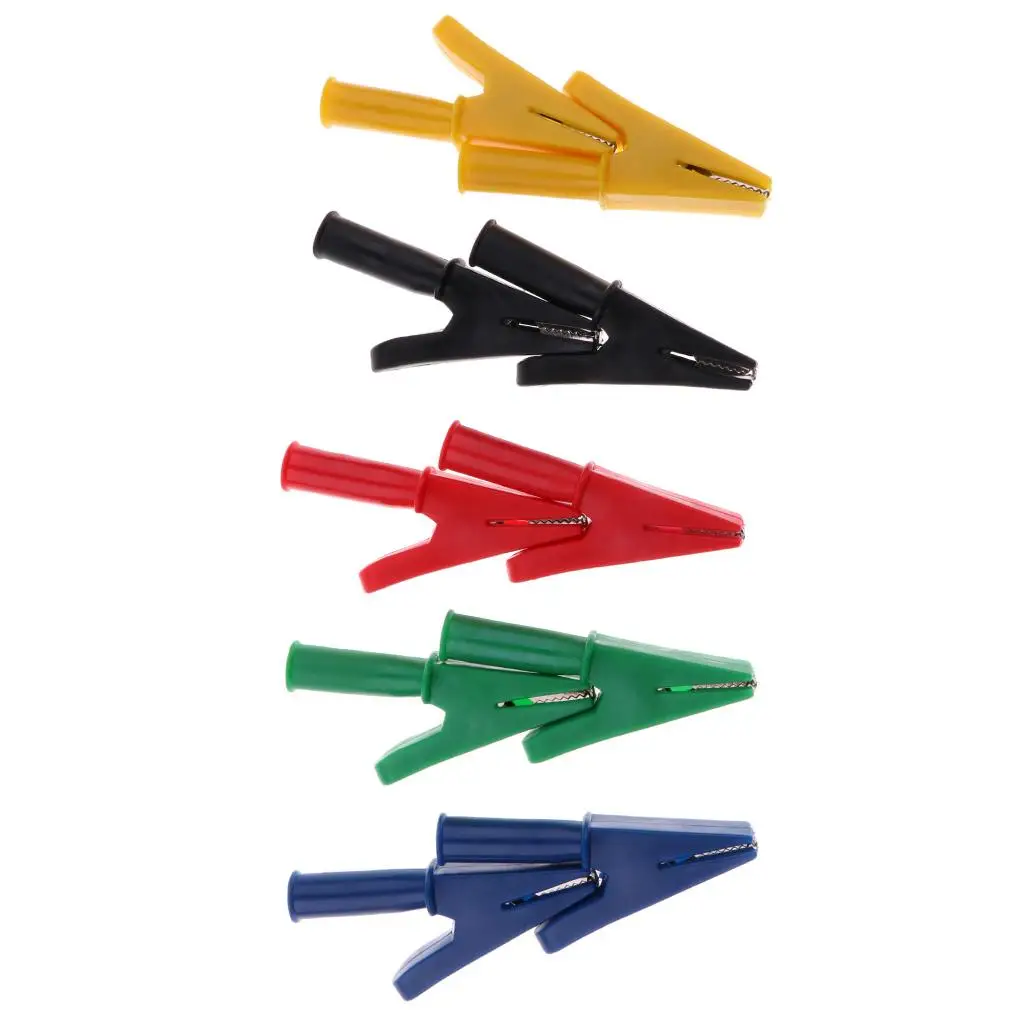 10 x clips, car battery, battery charger clips with 4mm