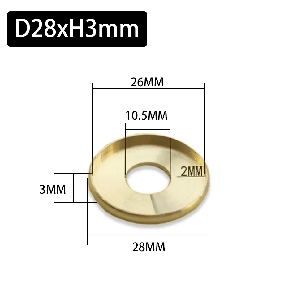 

5 шт. Медные прокладки для труб Symcore, 10,5 мм