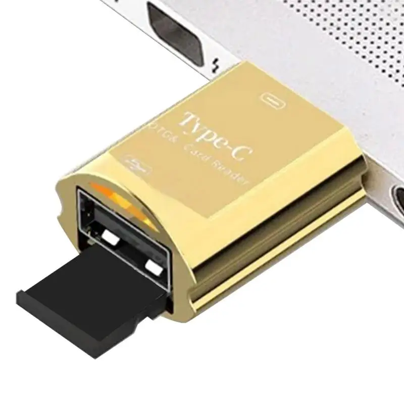 

Phone Memory Card Adapter Phone S D Card Reader USB 2.0 To USB C Adapter Mobile Phone Directly Reads TF Card Quickly Transfer