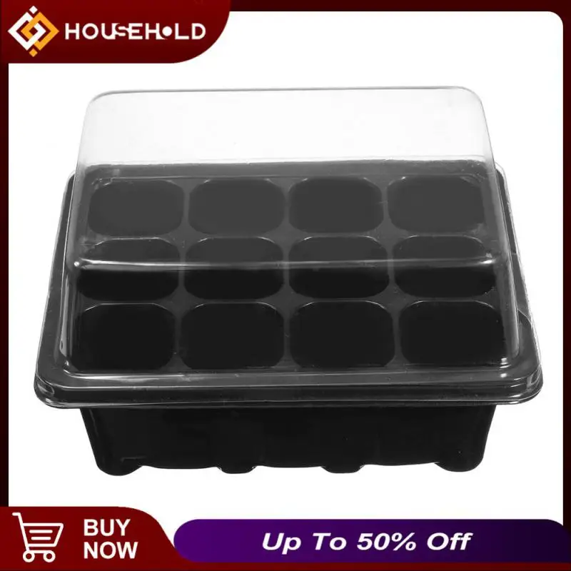

12 Hole Seedling Trays Seed Starter Tray Plant Flower Grow Box Propagation For Gardening Seed Grow Starting Germination Box