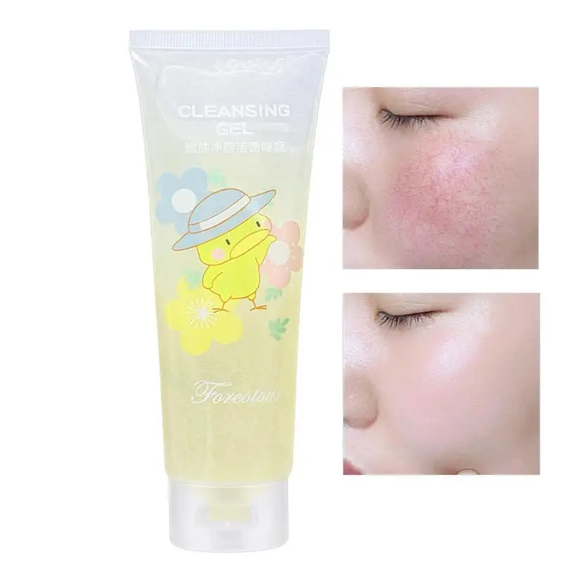 

Facial Cleanser Deep Cleansing Gel For Face Mild Face Wash Leaves Skin Feeling Smooth Clean For Sensitive Skin Of Women