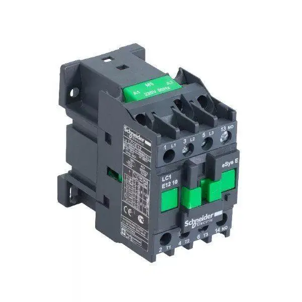 Контактор E 12А катушка управления 220В АС3 50Гц 1НО |