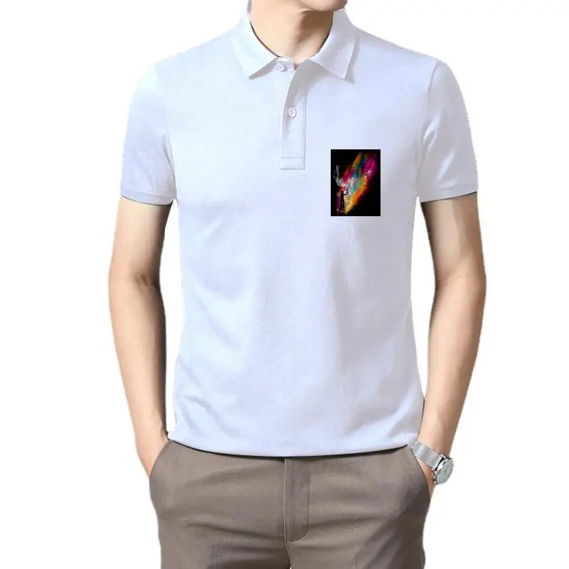 

Golf wear men New Printed Funny Creative Space Men' women' polo t shirt for men