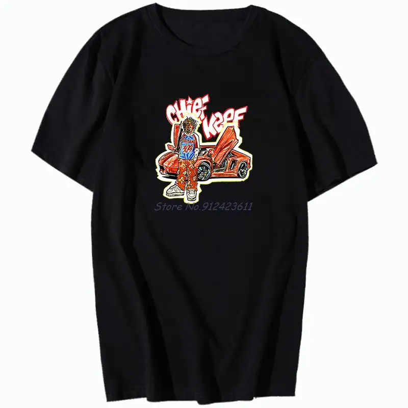 Футболка унисекс с принтом Chief Keef rap astroworld Трэвис Скотт supreme tour vlone ftp уличная