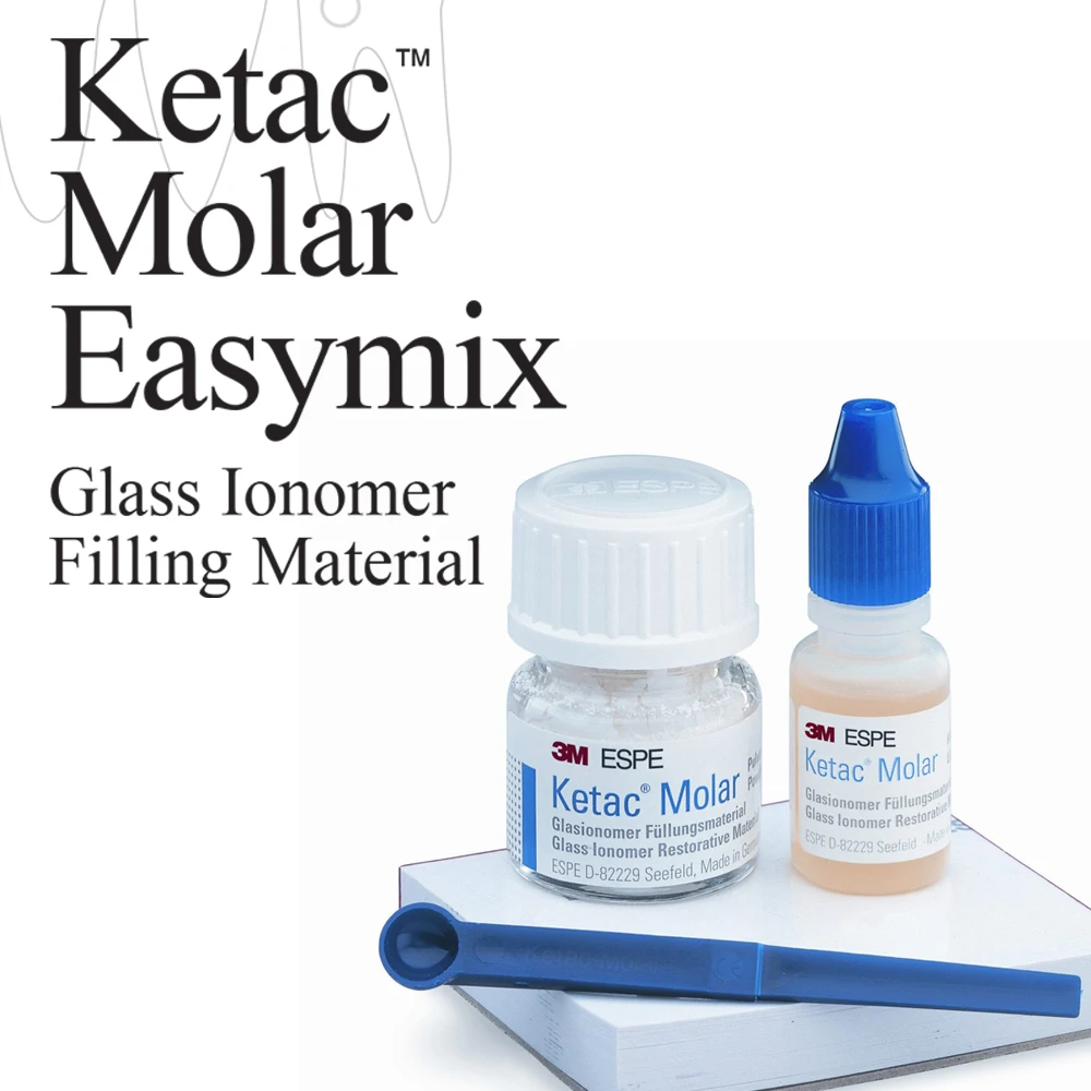 Стоматологические Gic заполняющие материалы Ketac Molar Easymix 3m Super Stronge Glassionomer