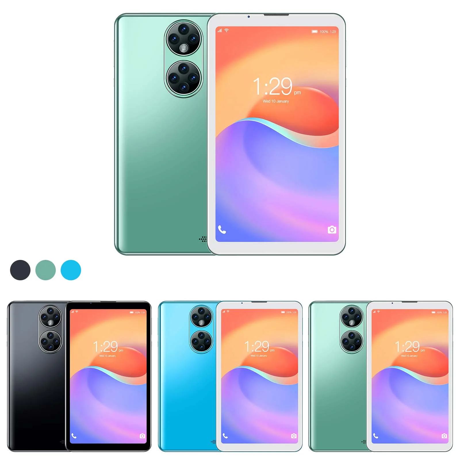 10 1-дюймовый дисплей 7 85 × 800 дешевый планшетный ПК на Android RAM2GB ROM16G емкость