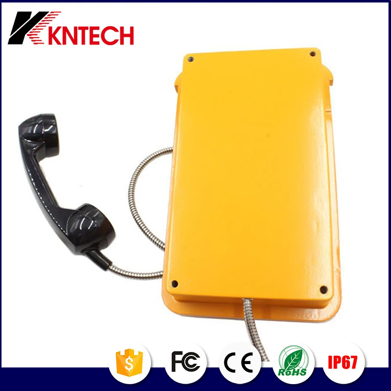Промышленный аварийный водонепроницаемый телефон Открытый IP-телефон KNSP-16