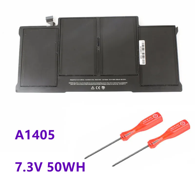 Новый аккумулятор A1405 7,3 в 50 Втч для ноутбука Apple MacBook Pro 13 дюймов A1369 Mid 2010/2011 A1466 Mid 2012 EMC 2469 020739-A