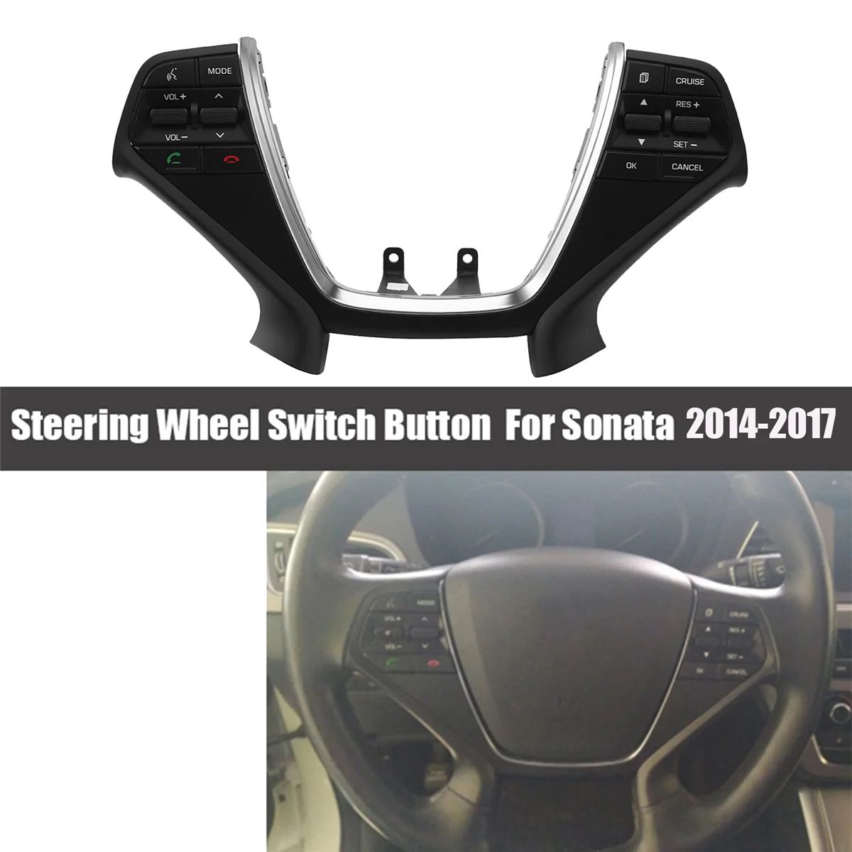 96700-C1510 переключатель круиз-контроля на руль для Hyundai Sonata 2014-2017 Bluetooth телефон пульт