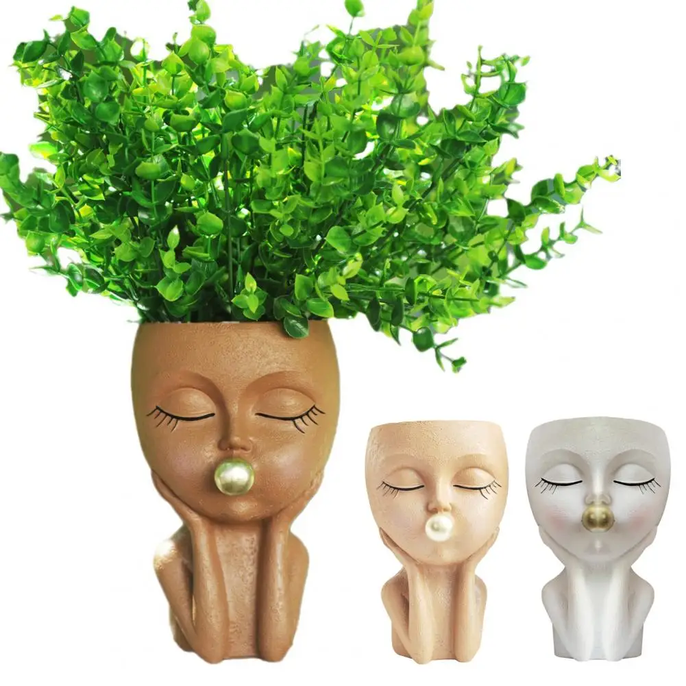 Уличный растительный контейнер выдувающий пузырьки для девочек горшок растений