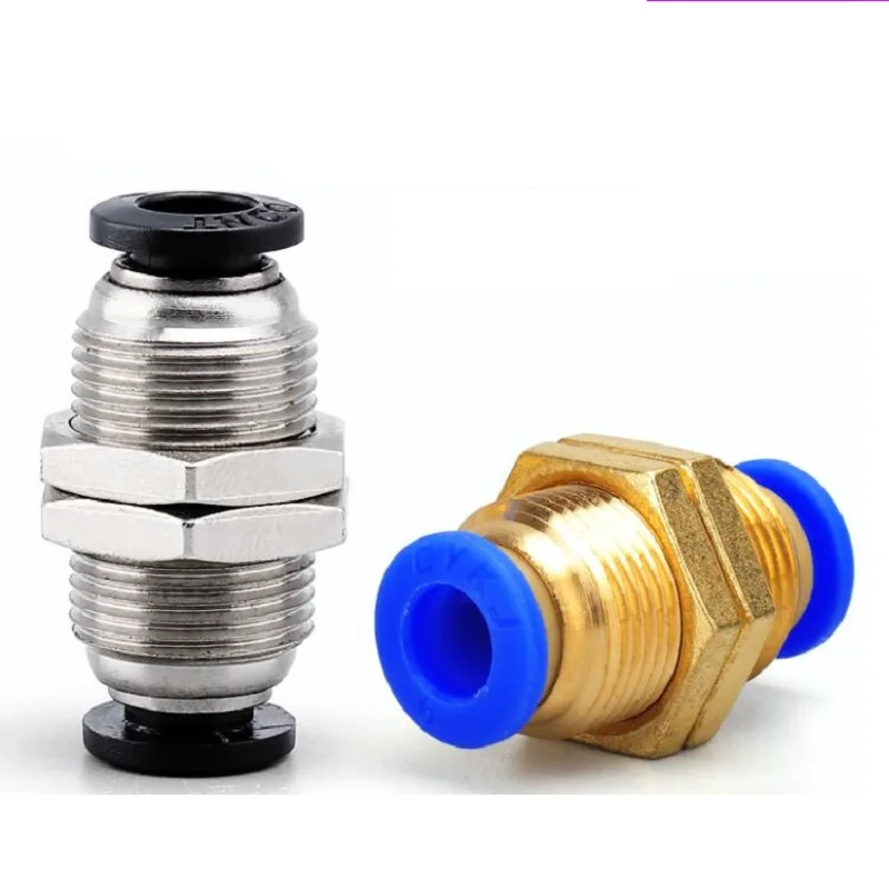 10X пневматический прямой воздушный фитинг трубопроводный Соединительный