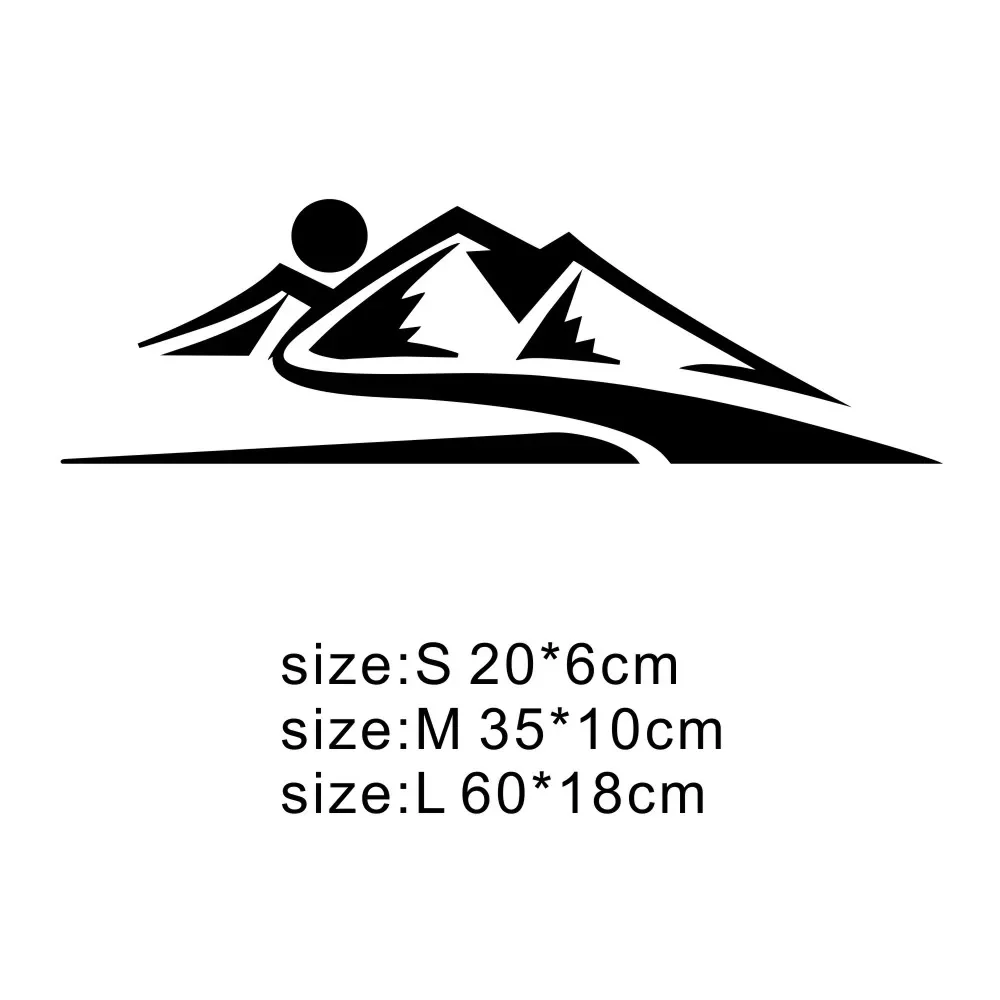 Doordash 1 шт. горный внедорожный приключенческий автомобиль наклейки украшения