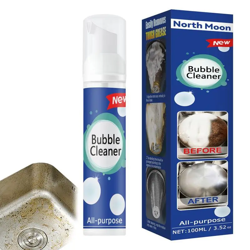 

Многофункциональный бытовой кухонный Очиститель 100 мл, Универсальный Очиститель пузырей, лучший натуральный очиститель, Безопасный Очисти...