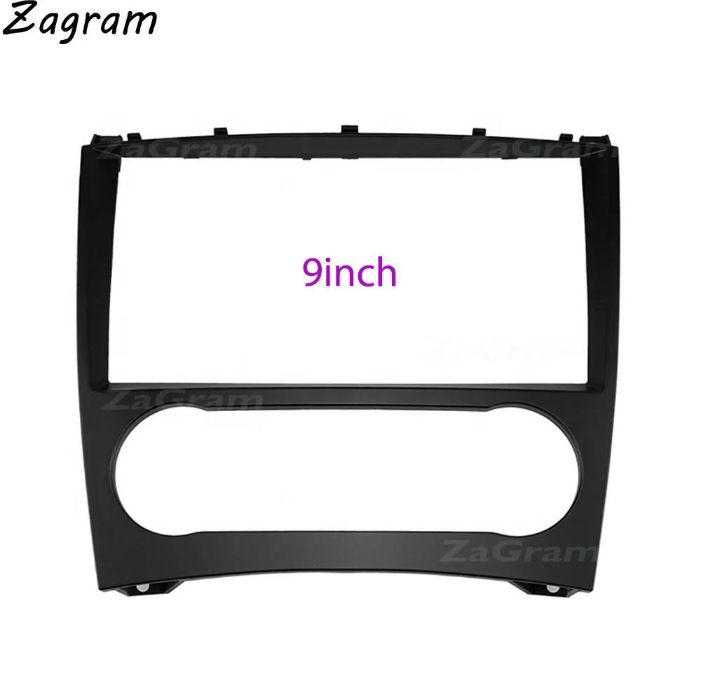9-дюймовый 2 Din Автомобильный Кабель Fascia Для Mercedes Benz C-Class W203 2005-2009 панель Cd Dvd плеер