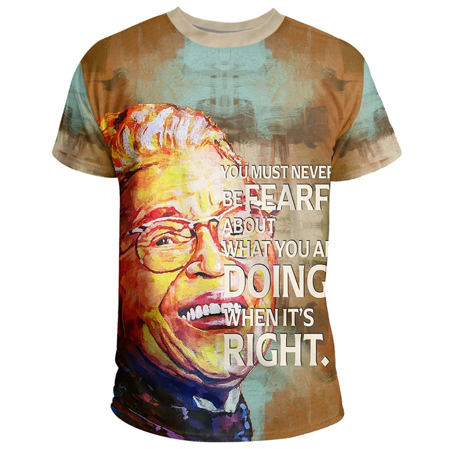 

Rosa Parks Printed casual unisex short-sleeved T-shirt