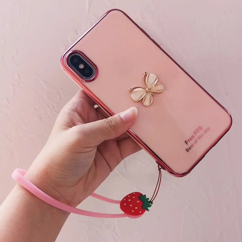 Милый фруктовый ремешок на руку для телефона чехол Airpods Pro Чехол мультяшный