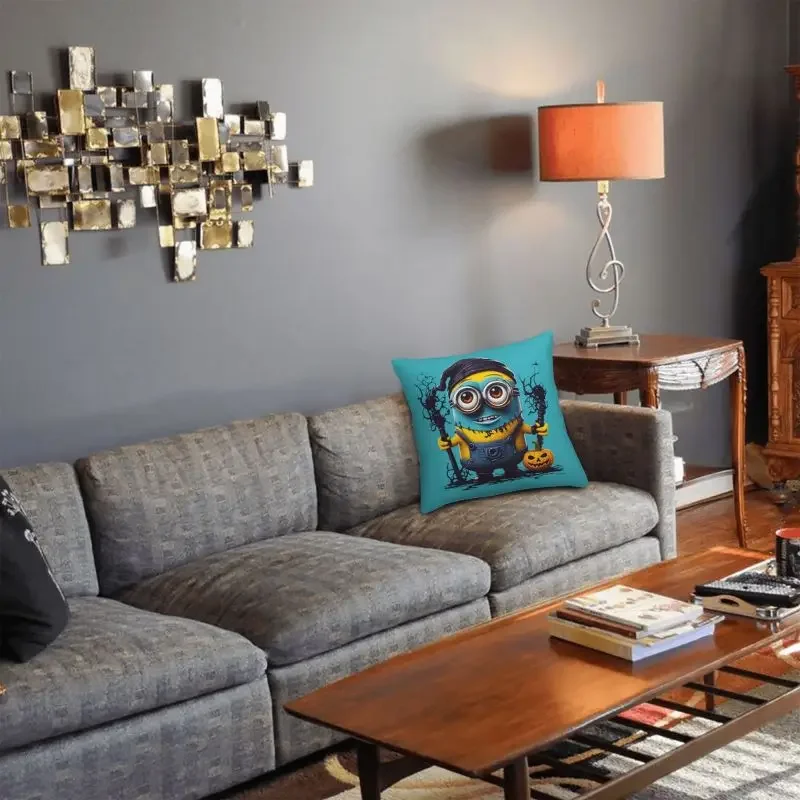 М-Миньоны на Хэллоуин оформление детской одежды 40x40 см мультяшный Современный