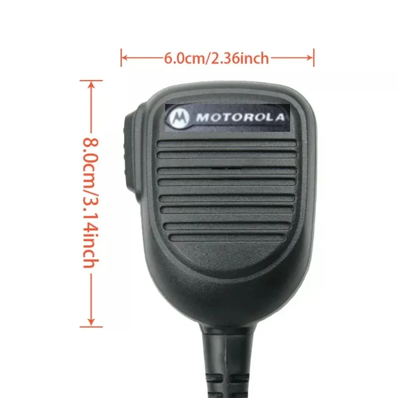 Фото Ручной динамик с микрофоном RMN5052 RMN5052A для Motorola Motorola XPR5350 XPR5550E XPR5380 XPR4350 XPR4500 XPR4550 DM4400 DM4600 Радио №5