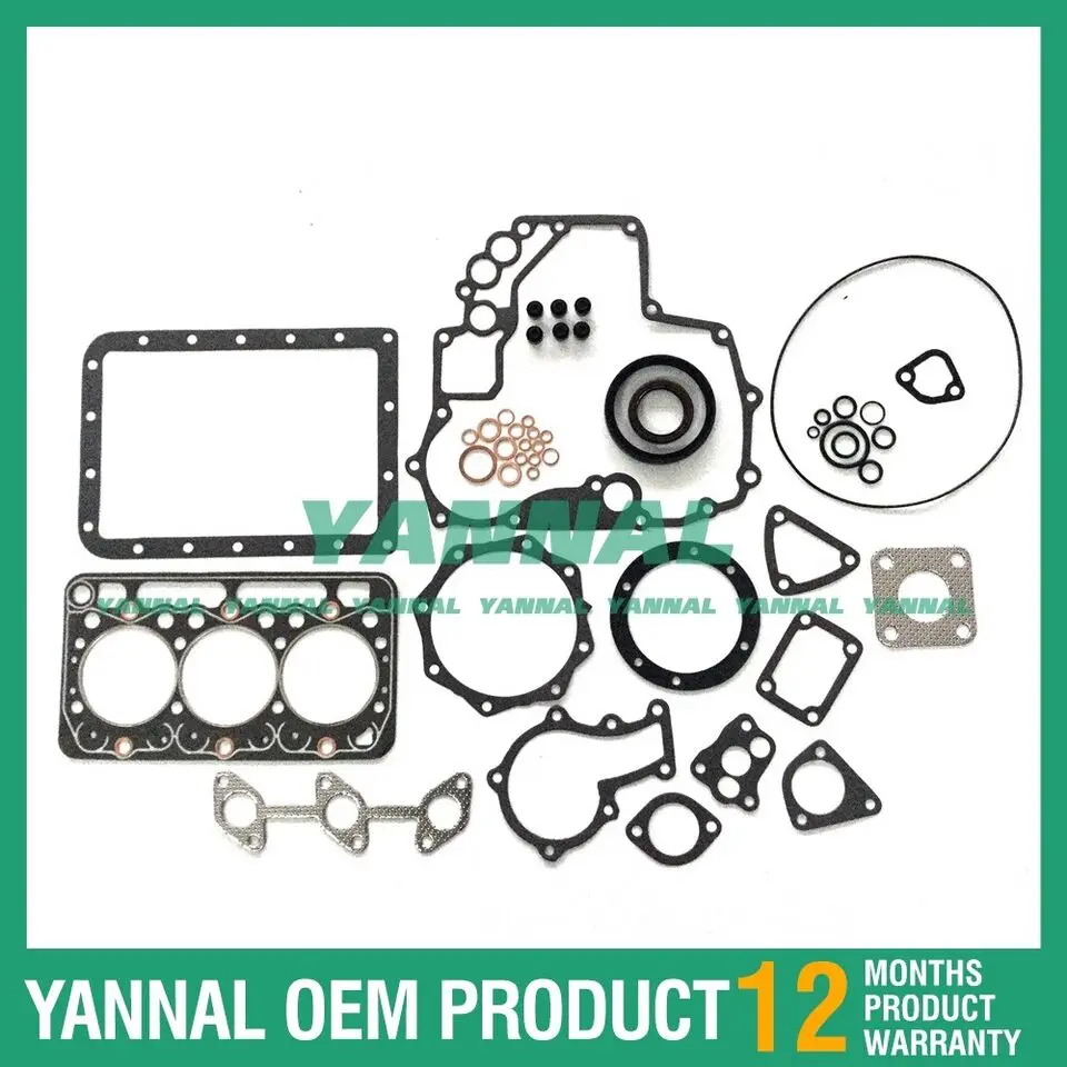 Для Kubota D782 D722 полный комплект прокладок цилиндра для Bobcat 320 322 ремонта двигателя