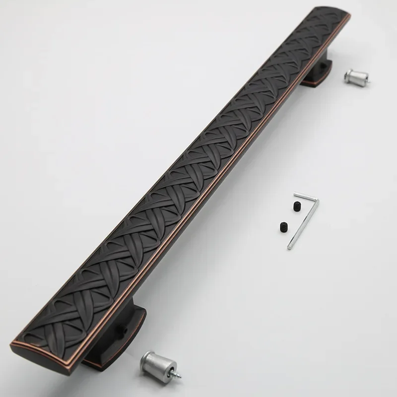 Большая ручка с интервалом отверстия 6 мм для стеклянных деревянных дверей в