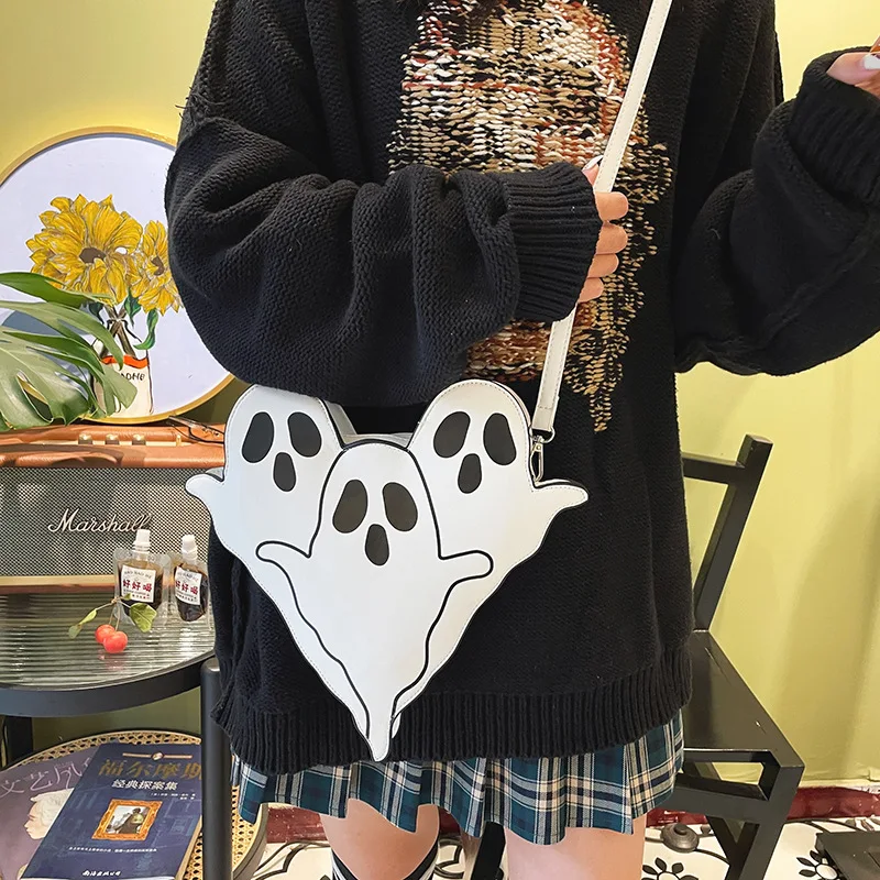 

Модные индивидуальные сумки через плечо для Хэллоуина для женщин, креативный маленький кошелек, роскошные сумки, женская сумка-мессенджер