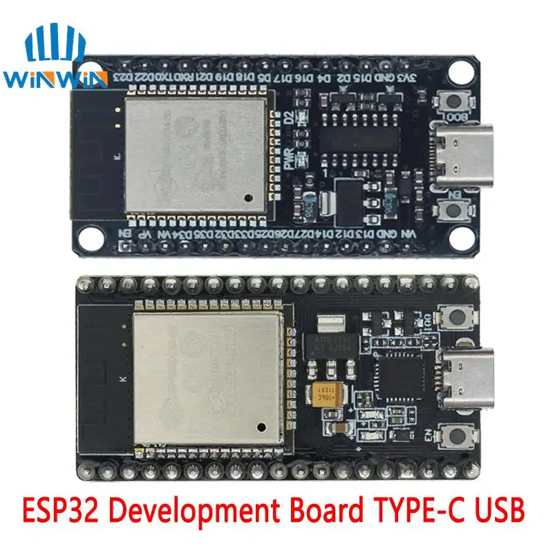 Детская плата для разработки ESP32 флэш-карта памяти USB CH340C Wi-Fi + Bluetooth сверхнизкая