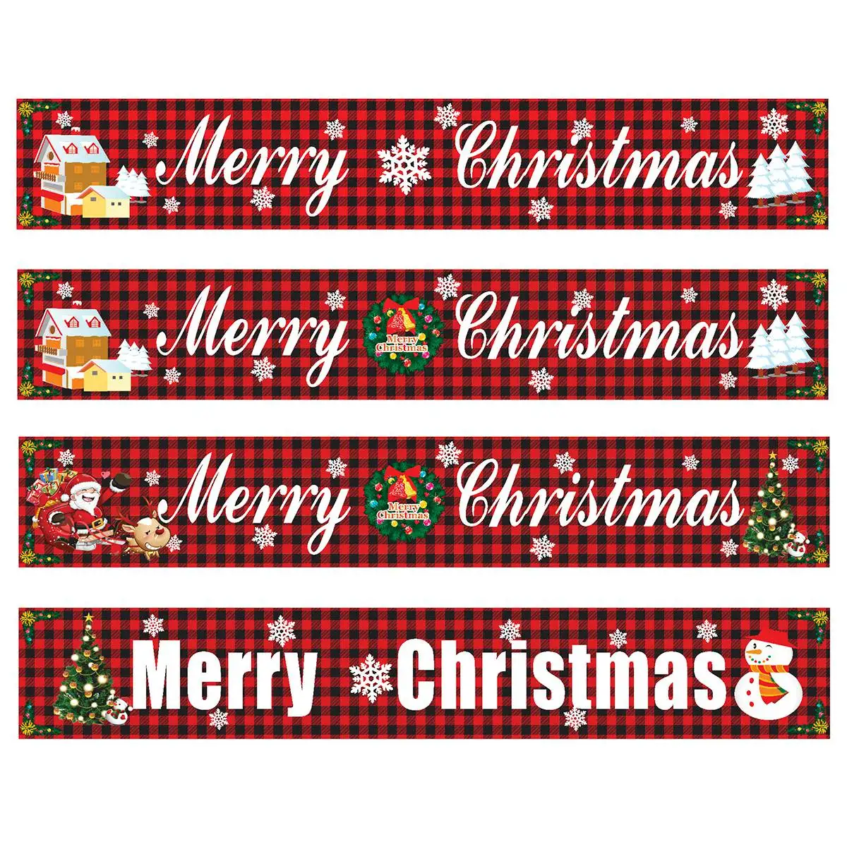 

Outdoor Banner Merry Christmas Decor For Home 2020 Christmas Outdoor Decor Xmas Navidad Noel Happy New Year 2021