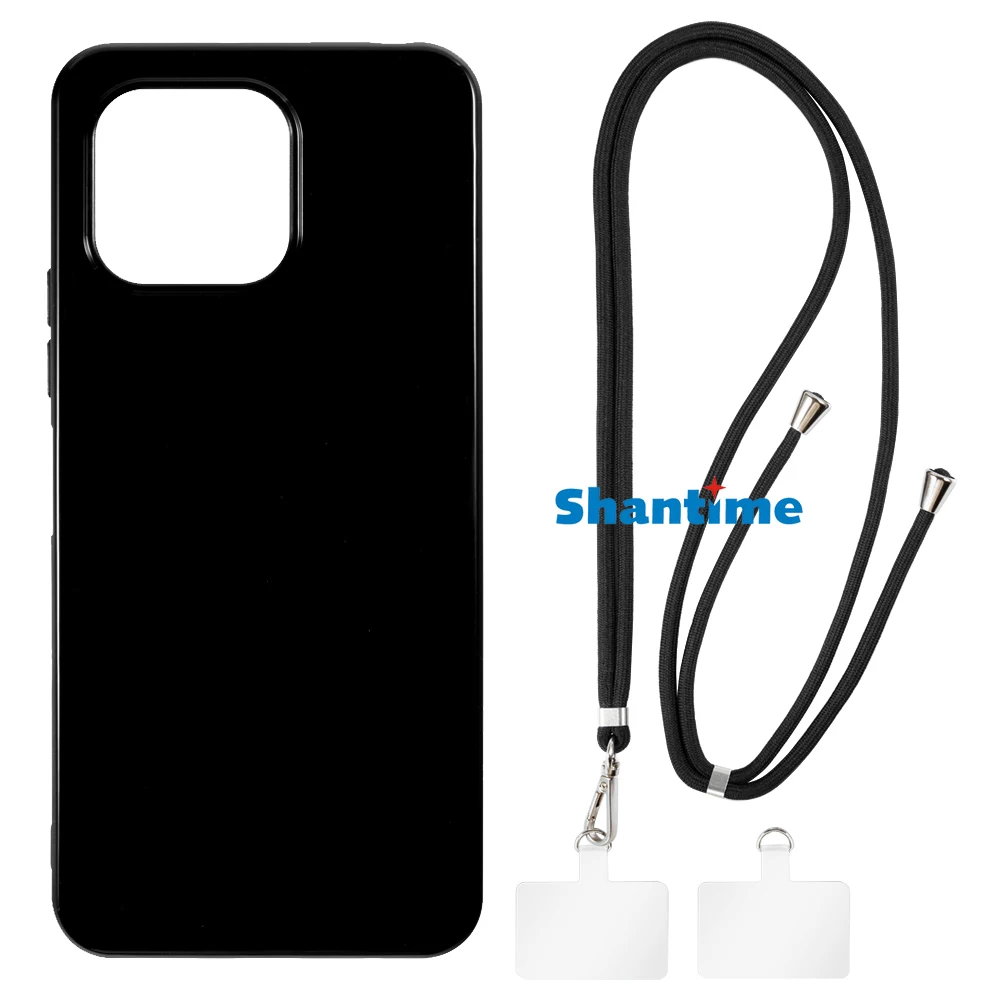 Подходит для Umidigi G5A чехол + регулируемые ремешки на шею/кросс-боди и разделители